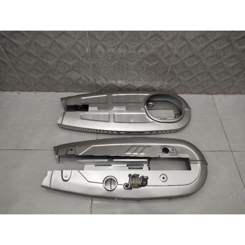 Tutup rantai tutup rantai ketengkes honda astrea Grand Bulus impresa sabit Legenda 1 2 silver