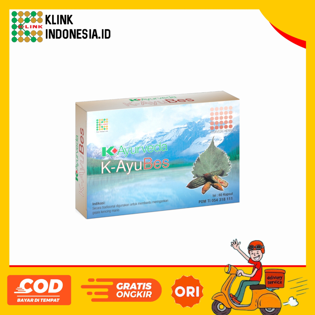 AYUBES K LINK | AYUBES 30 KAPSUL | AYUBES 60 CAPSUL |  AYUBES ORIGINAL KLINK OBAT DIABETES | PENURUN