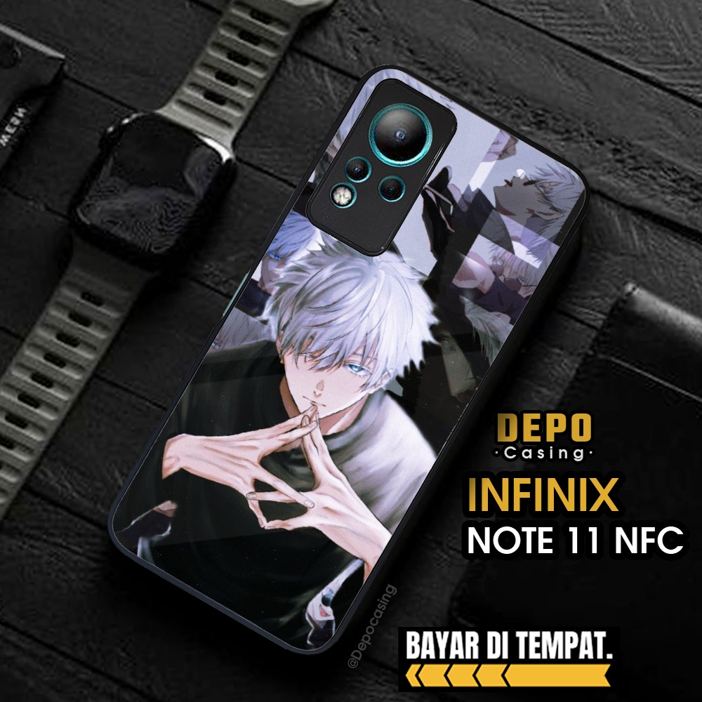 Case Infinix Note 11 NFC Casing Infinix Note 11 NFC Casing Depo Casing [JJK1] Case Glossy Case Aesth