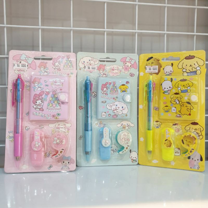 

(BISA COD) SET MEMO SANRIO