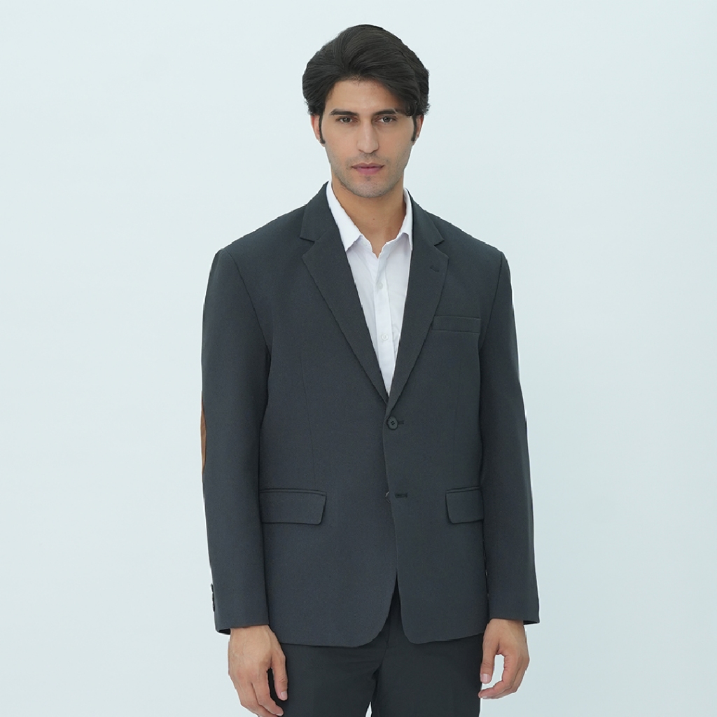 Johnwin - Jas - Formal Suit - Patch Lengan - Abu - FSU.992.221.230.C