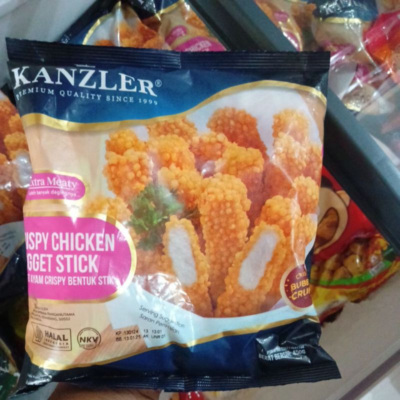 

Kanzler Crispy Nugget Stik 450gr