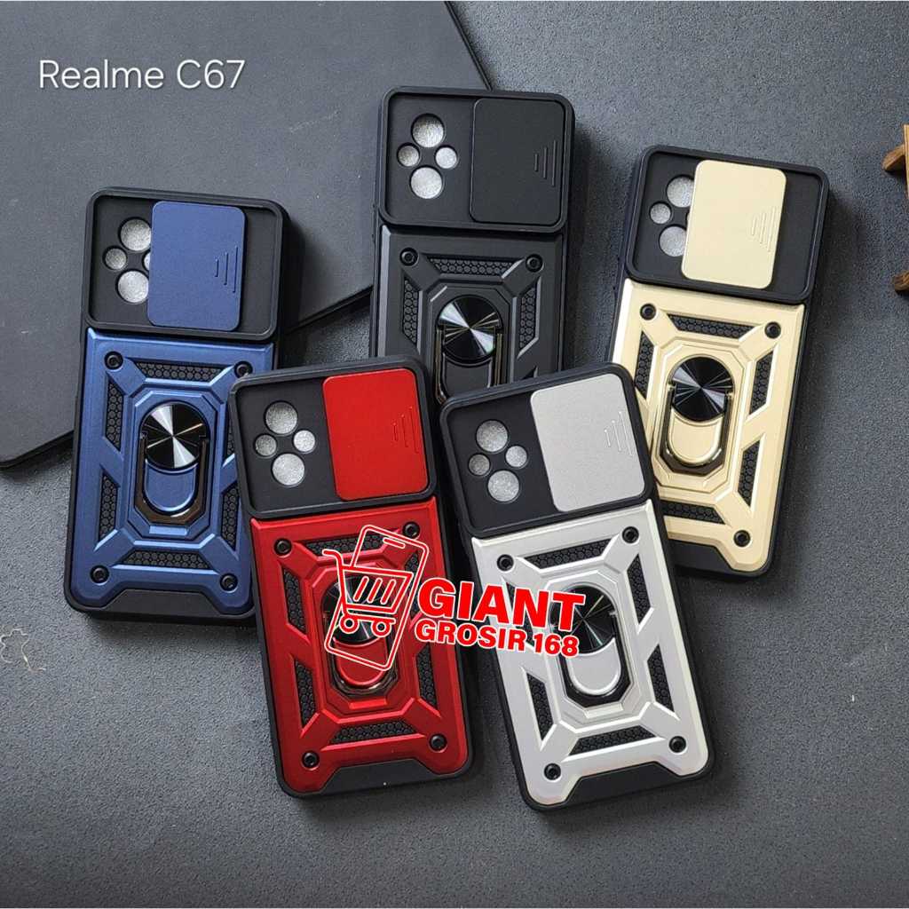 Realme C67 Case Transformer Slide 2 In 1 Case Realme C67