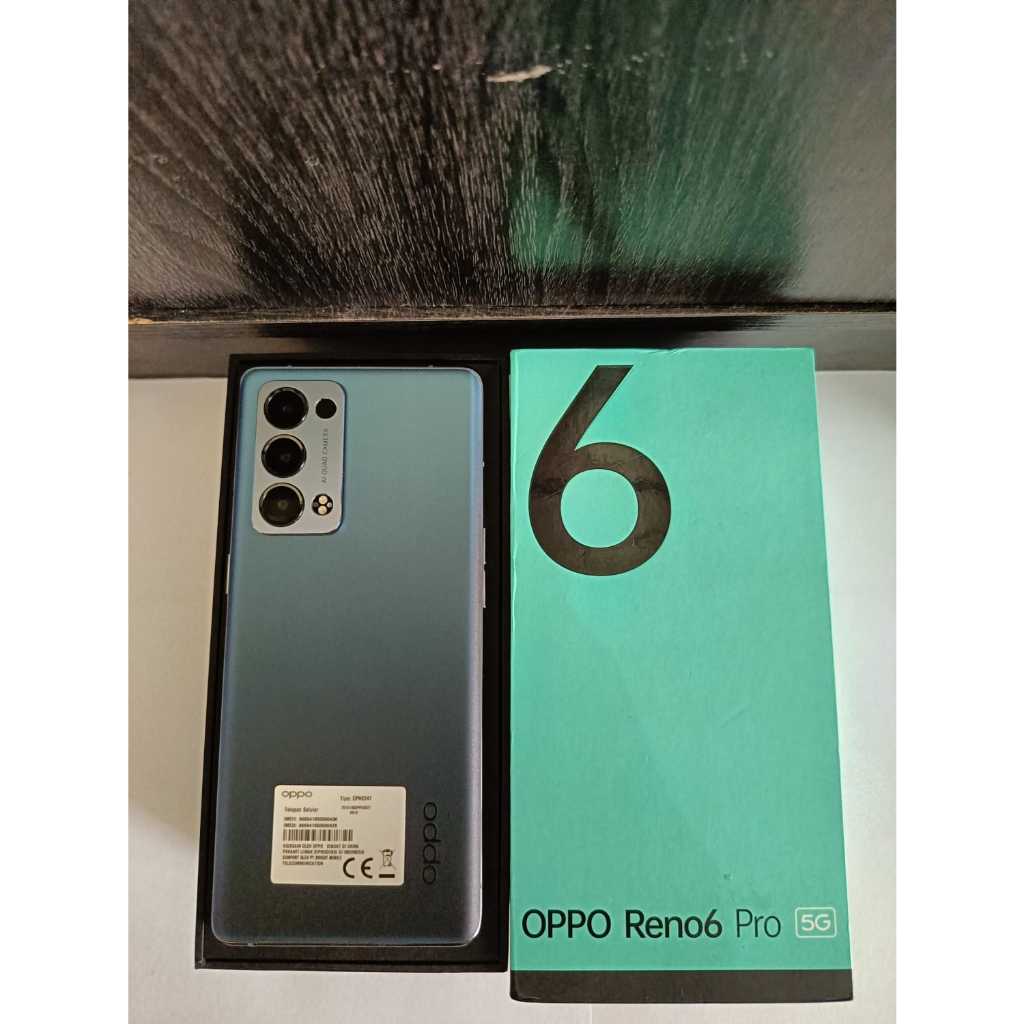 OPPO RENO 6 PRO 5G 12/256 GB SECOND FULLSET GARANSI
