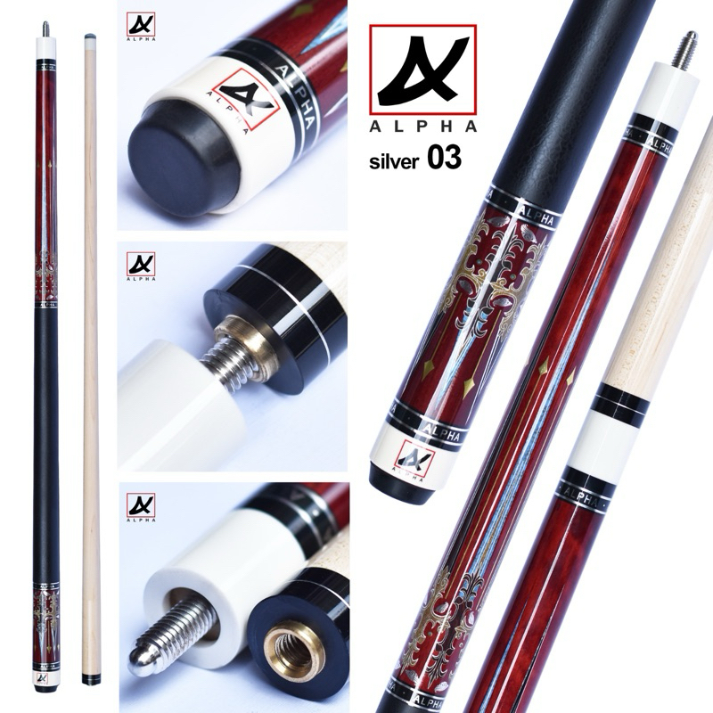 alpha cue silver series03/stik play billiard