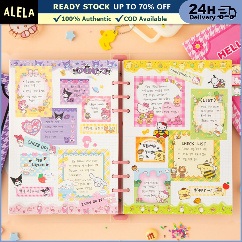 

Sticky Notes Label Stiker Memo Tempel Memopad Motif Sanrio Kuromi Melody Cinnamoroll