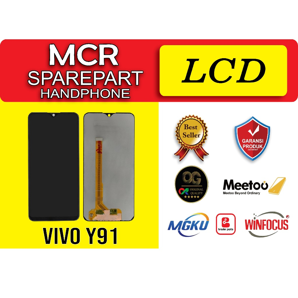 LCD TOUCHSCREEN VIVO Y91