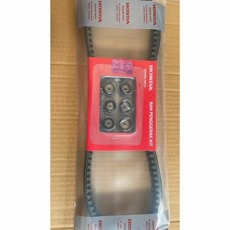 Vanbelt + roller / belting / Tali kipas Beat karbu, Spacy karbu, Scoopy karbu - KVY