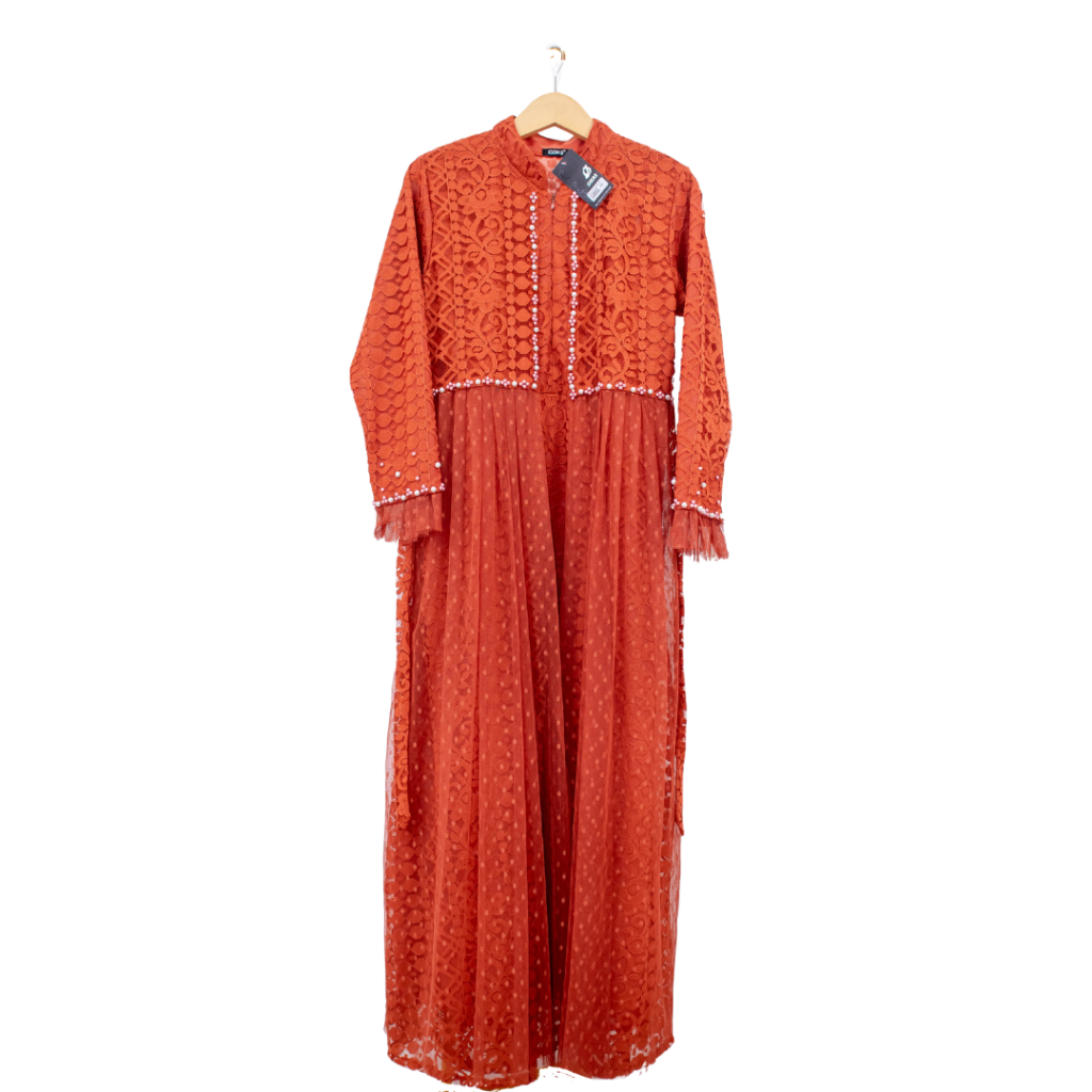 Ozias - Gamis Brokat Fimela 09465 Ld 105 120-3