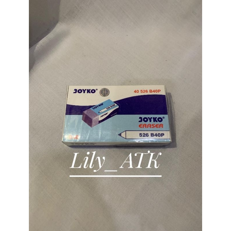 

(40 pcs/biji) Eraser / Penghapus Putih Joyko 526 B40P