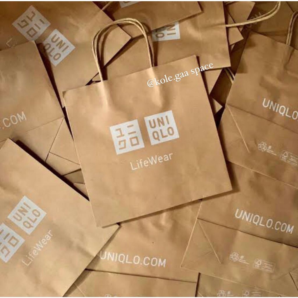 

Paper Bag Uniqlo Tanpa Minimal Pembelian