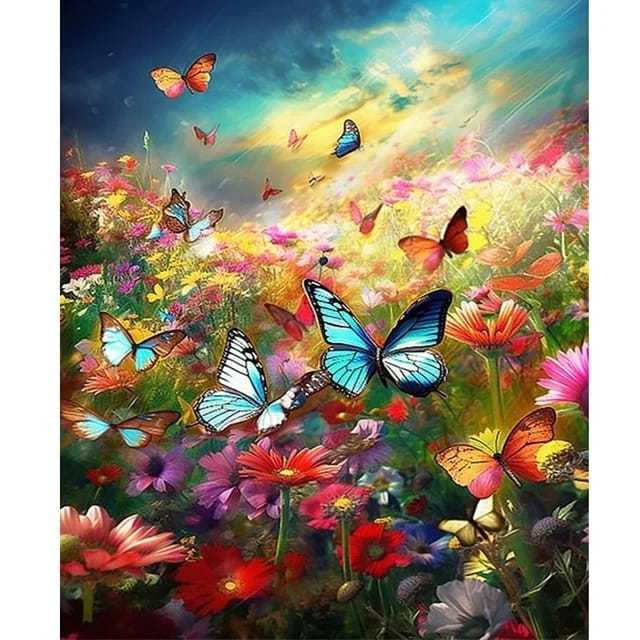 

DIY Diamond Painting Full Drill Lukisan Berlian Kerajinan Tangan 30x40cm