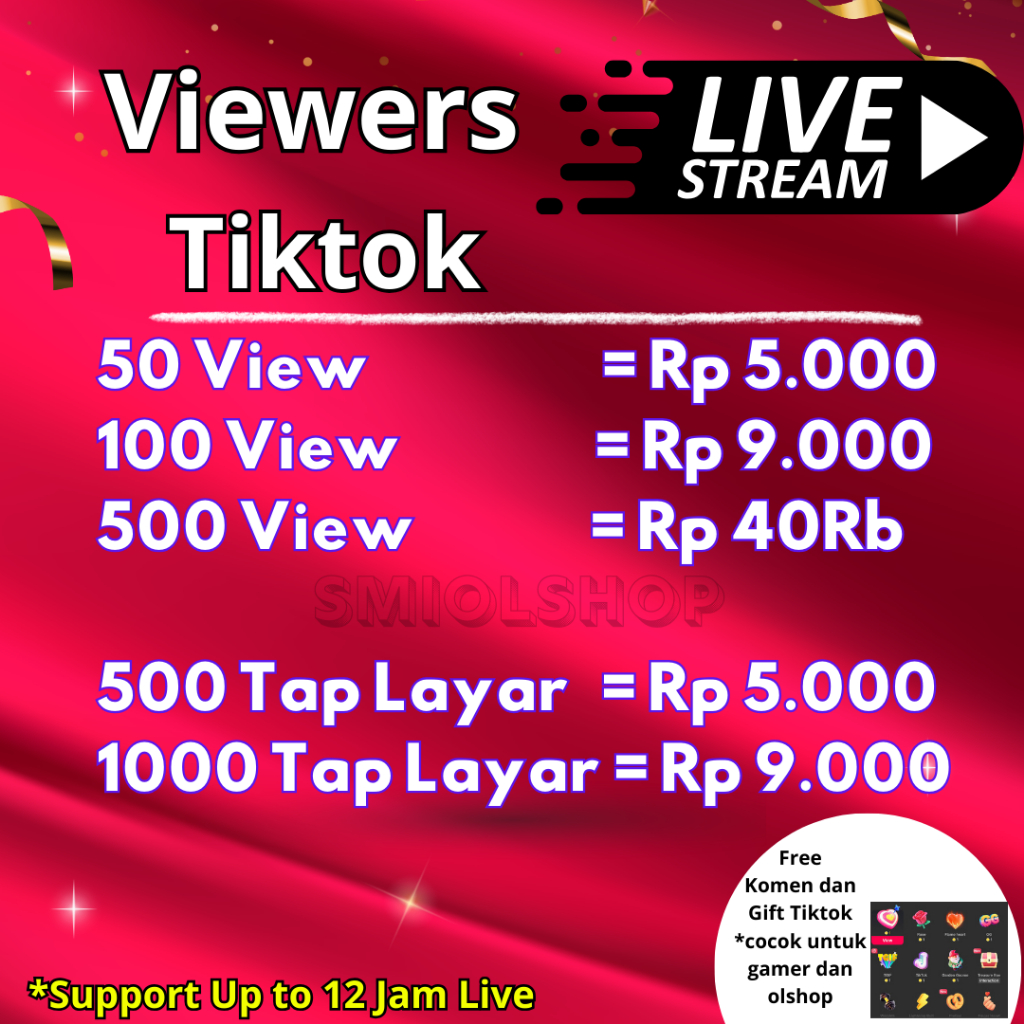 Penambah Penonton Live Tiktok View Live