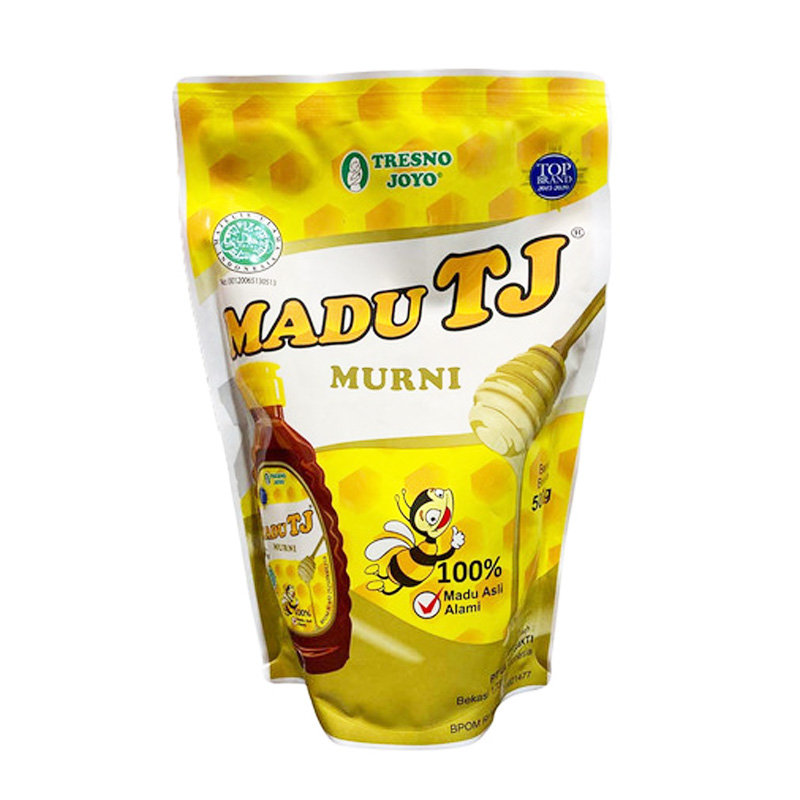 

Madu TJ Murni Tresno Joyo 150gr, 250gr, 500gr Pouch