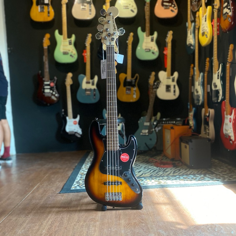 BASS ELEKTRIK SQUIER AFFINITY JAZZ BASS LAUREL 3TS