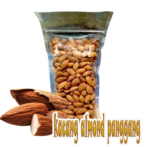 

Kacang Almond rasa susu panggang 500gr