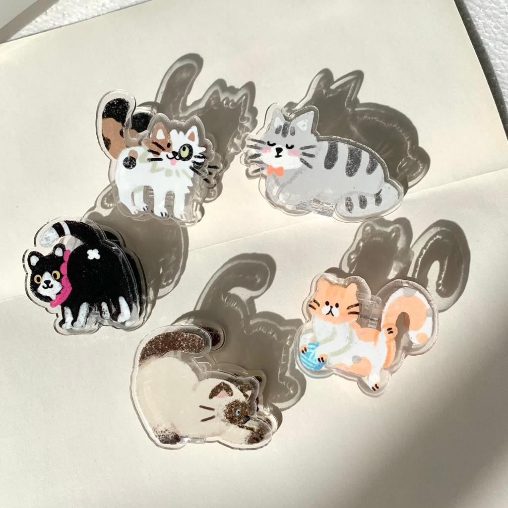 

[HARU] Kitty Series Clipper Penjepit Kertas Aesthetic Jepitan Kertas Paper Clip