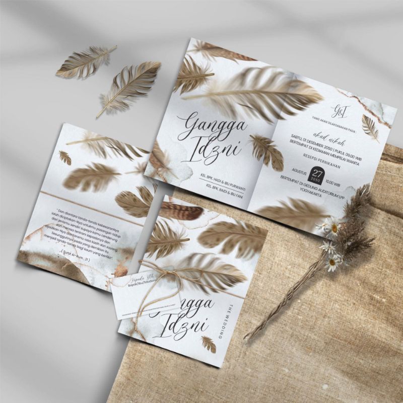 UNDANGAN PREMIUM PERNIKAHAN/UNDANGAN UNIK/UNDANGAN PERNIKAHAN MURAH/UNDANGAN ELEGAN