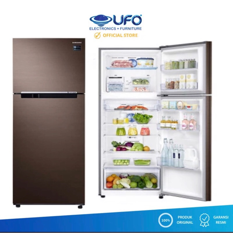 Samsung Kulkas 2 Pintu RT38K5032DX Twin Cooling Plus Cool Pack 384 L New