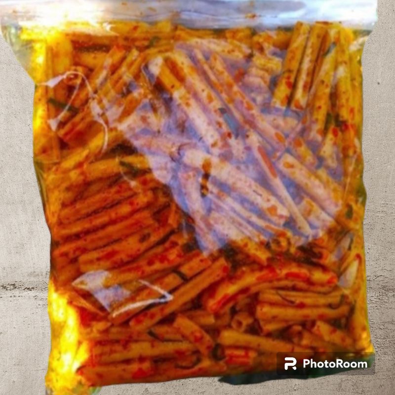 

Kerupuk Seblak Kerupuk potato Pedas Daun Jeruk 1kg