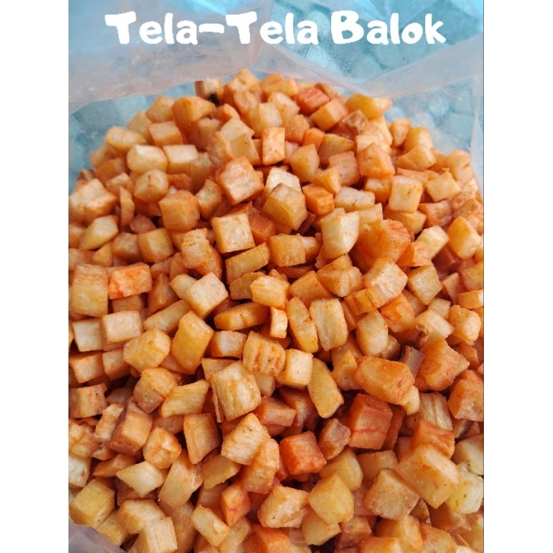 

tela tela balok 500gr singkong balado