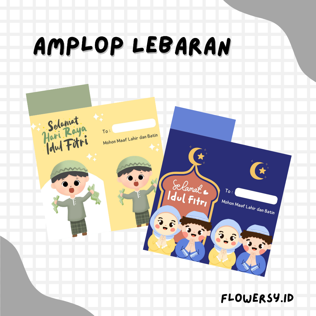 

AMPLOP LEBARAN/PCS/ AMPLOP PREMIUM/ AMPLOP LUCU