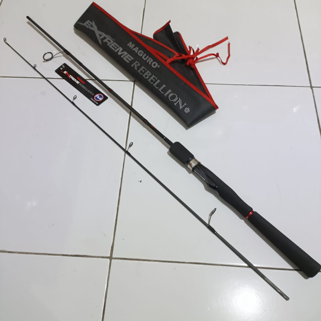 Joran Pancing Maguro EXTREME REBELLION 150 -180 CM Carbon Solid Terbaru