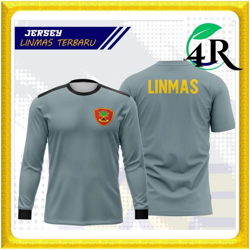 Kaos Decker Linmas Kaos Satlinmas Kaos Hansip tangan Panjang Lengan Panjang Kaos Lengan panjang Linm