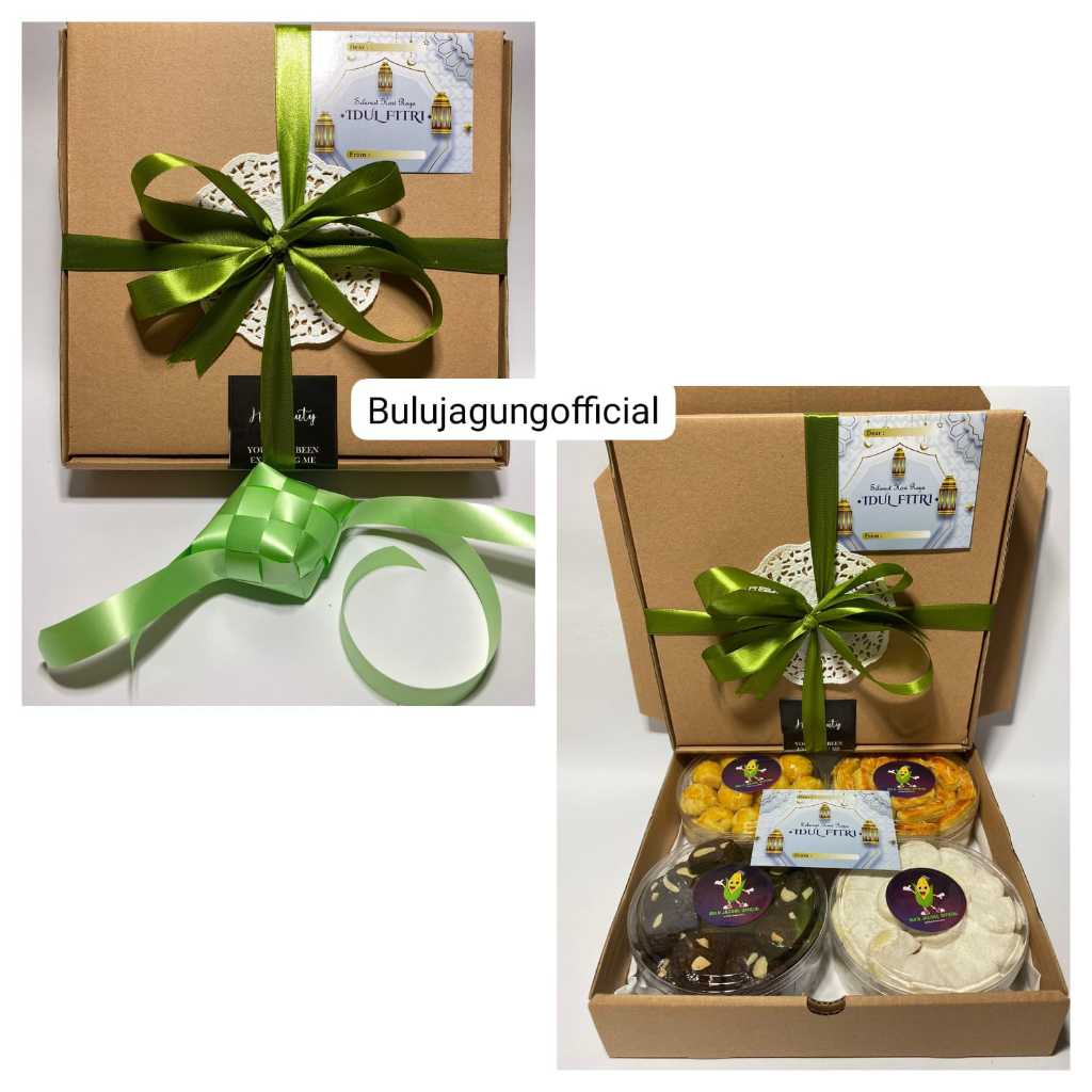

Parcel Kue Lebaran Isi 4 Toples Homemade With Love Parcel Kue Kering Lebaran Hampers