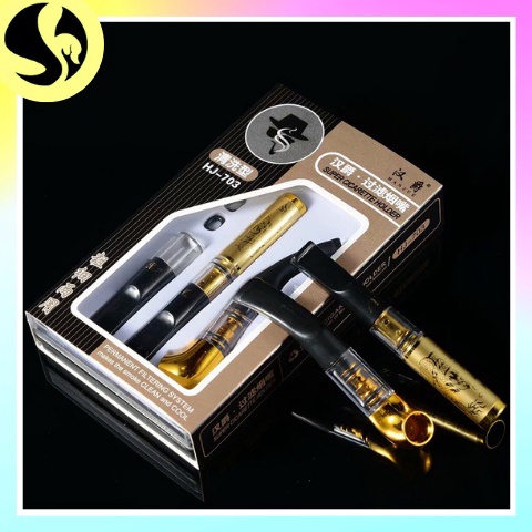 UTY561 COD TERMURAH Pipa Filter MildKretek Permanen Motif Naga Cangklong