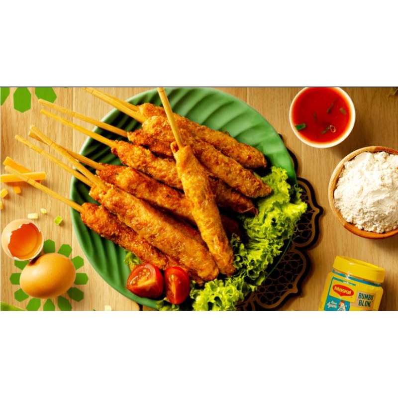 

Sempol Ayam Frozen Food 50 Tusuk Free Saos