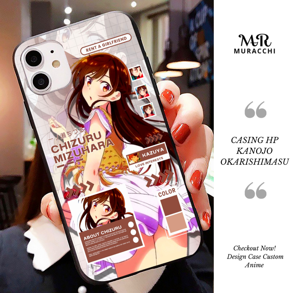 Custom Case Softcase Hardcase Casing Anime Kanojo Okarishimasu All Type Smartphone