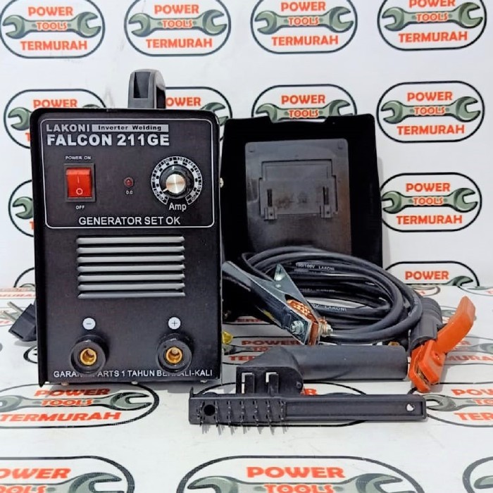 

Lakoni Falcon 211GE / 211 GE Mesin Las Listrik Inverter