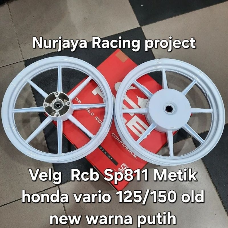 VELG RCB SP811 METIK HONDA VARIO 125 150 BATANG 8 & SP522 BATANG 5 TERBARU TERLARIS TERMURAH ORIGINA