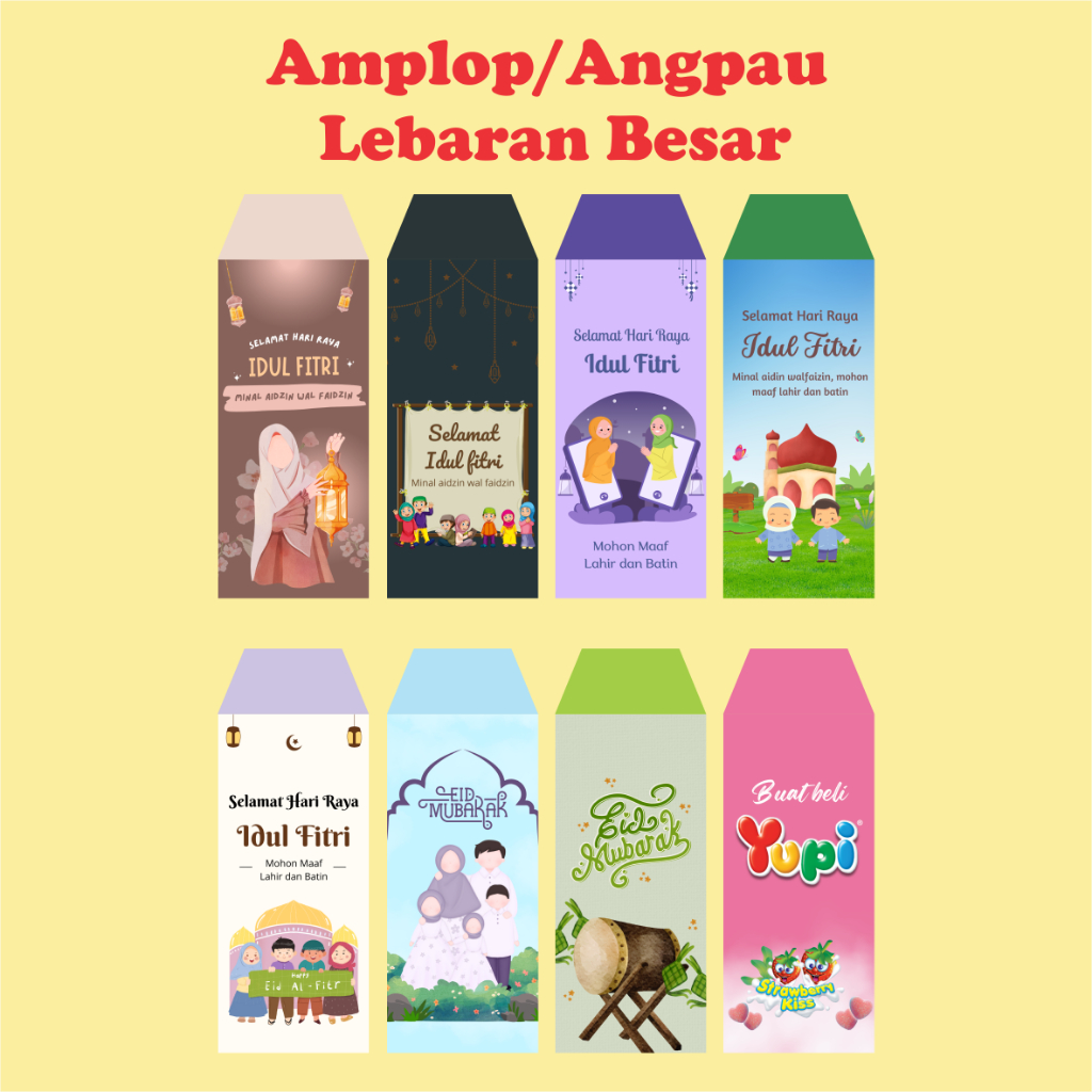

AMPLOP LEBARAN BESAR / AMPLOP THR
