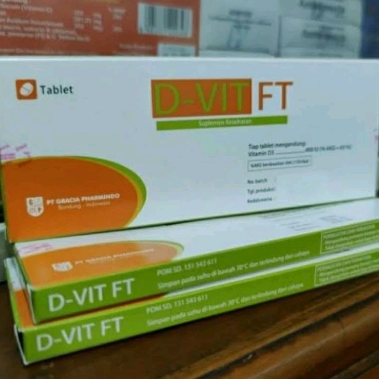 D-VIT FT / D VIT FT BOX ISI 30 TABLET