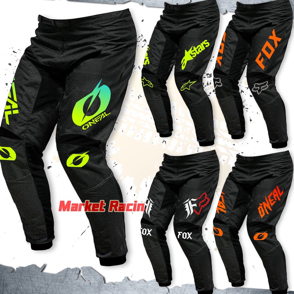 ART K94O Celana Cross Trail KUNING BIRU Celana Saja Pakaian Jersey Jerset pants Motocross Cros Motor