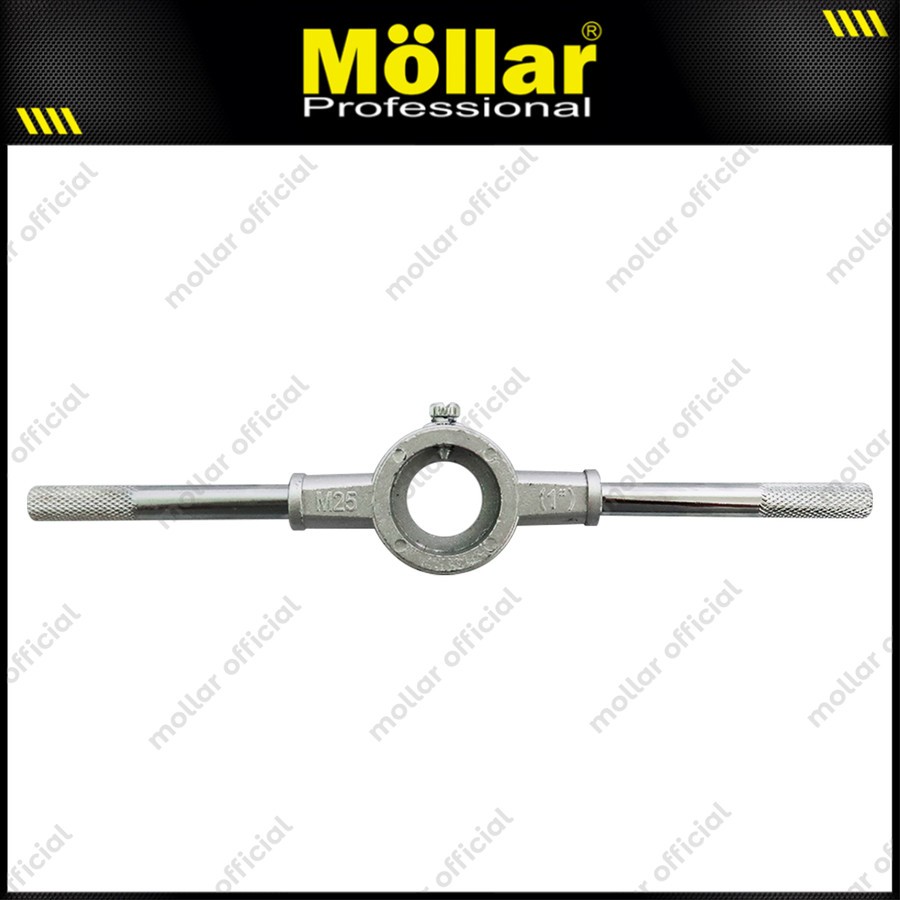 MOLLAR DS011 Die Set 11 pcs Handle Mata Senai Ulir Baut Drat Sekrup