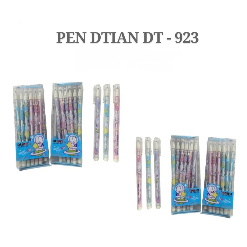 

1lsn(12pcs) Pen Gel Dtian 923 pen lucu Pen murah pen fancy