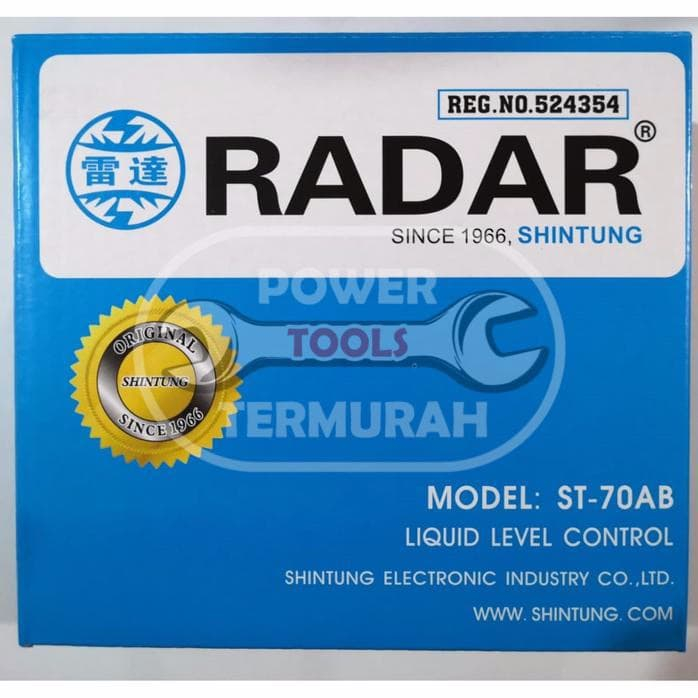 

PELAMPUNG RADAR AIR BIRU OTOMATIS TANGKI ST-70AB ASLI SHINTUNG MKS