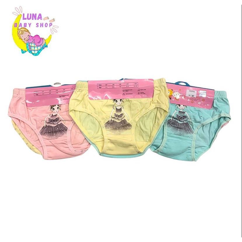 Celana Dalam Anak Perempuan 3-12Tahun/CD Anak Perempuan