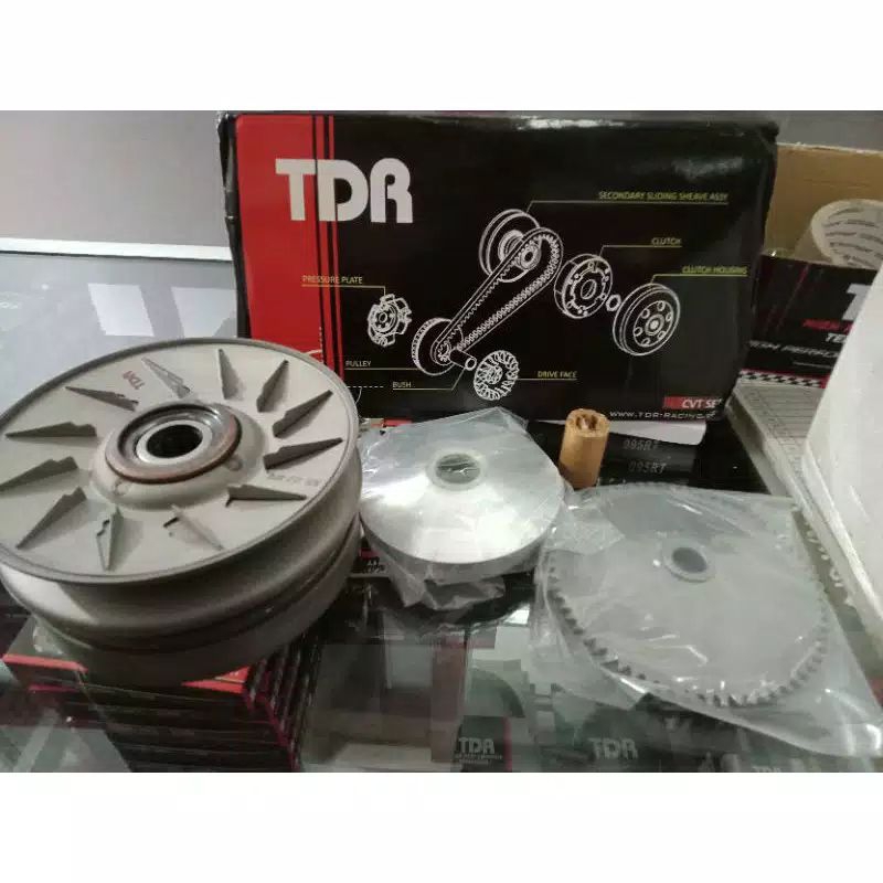 PAKET CVT UPGRADE TDR VARIO 110 - BEAT KARBU VARIO 110 OLD