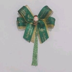 

Pita Lebaran Hiasan Clay - Hiasan Idul Fitri Ribbon with Resin