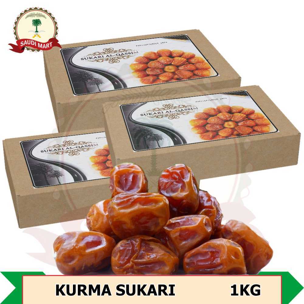 

kurma sukari premium /sukari madinah 1kg [free bok mika]