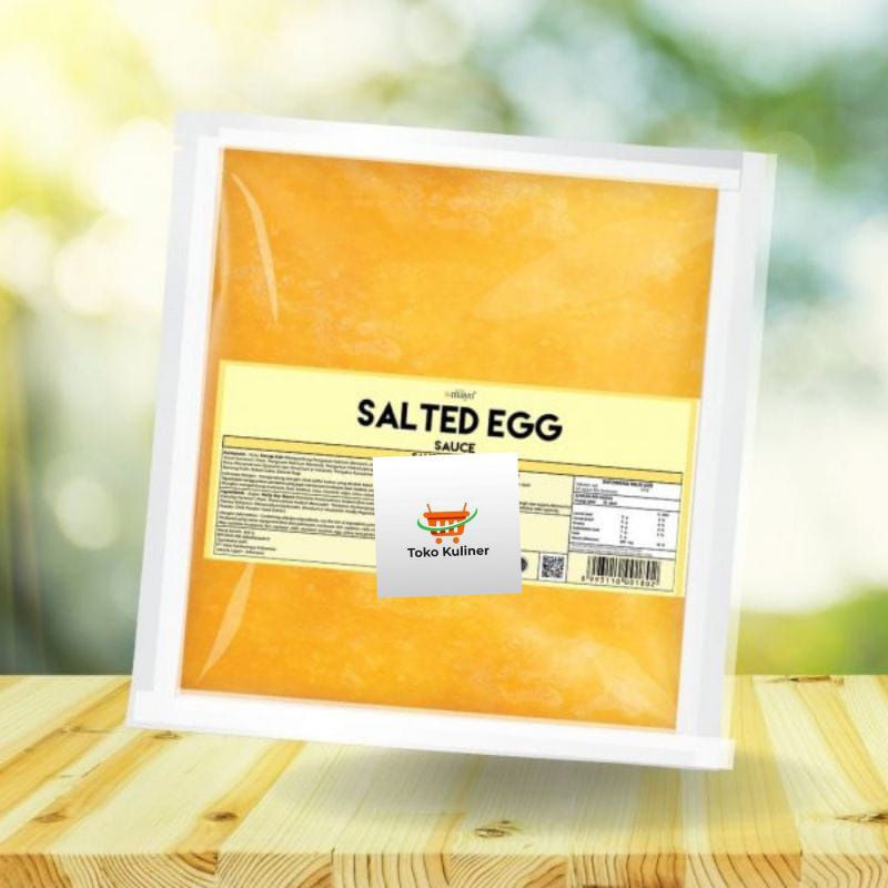 

Sauce Salted egg / Saos Telor Asin 500gr