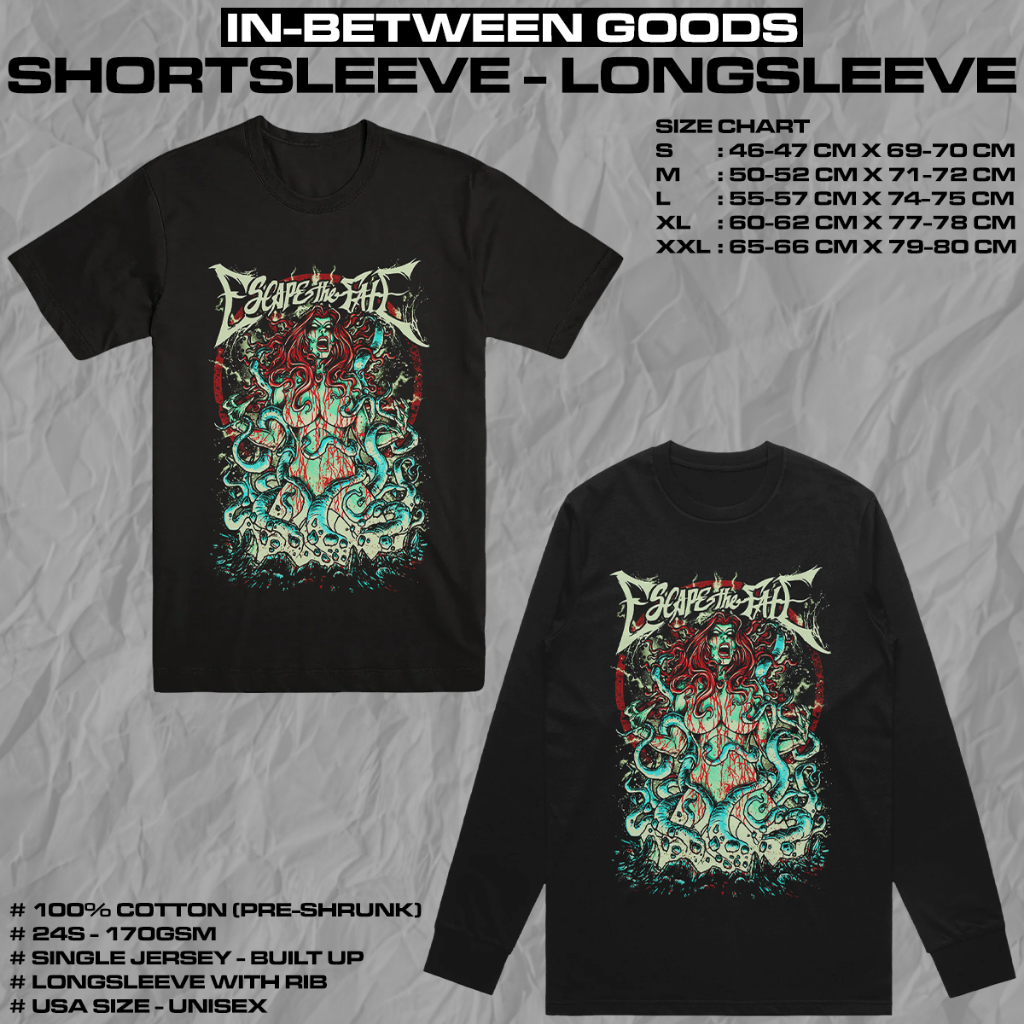 ESCAPE THE FATE - DIVANATION | T-SHIRT | LONGSLEEVE | BAND MERCH