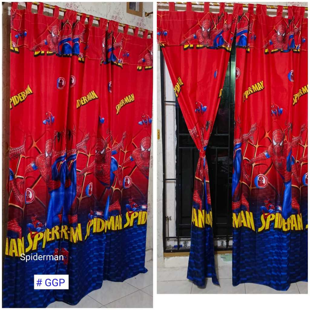 Pekanbaru Tgl 30 Juni 2025 - Gorden Murah / Gorden Pintu Murah - Gorden Karakter - Gordeng - Hordeng