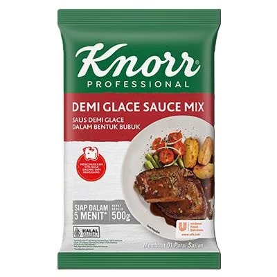 

Knorr Demi Glace Sauce Mix 500 gr Bumbu Steak