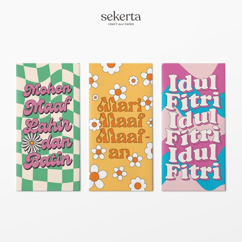 

Amplop lebaran 5pcs, angpao thr, idul fitri eid money envelope, angpau hari raya 01