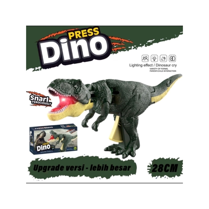 mainan pistol dinosaurus viral tiktok ori